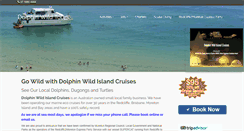Desktop Screenshot of dolphinwild.com.au
